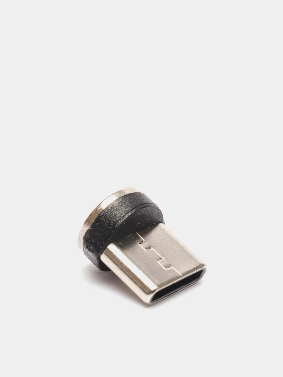 Черный кабель USB для зарядки 2-х метровый мощность 2А+магнитный коннектор