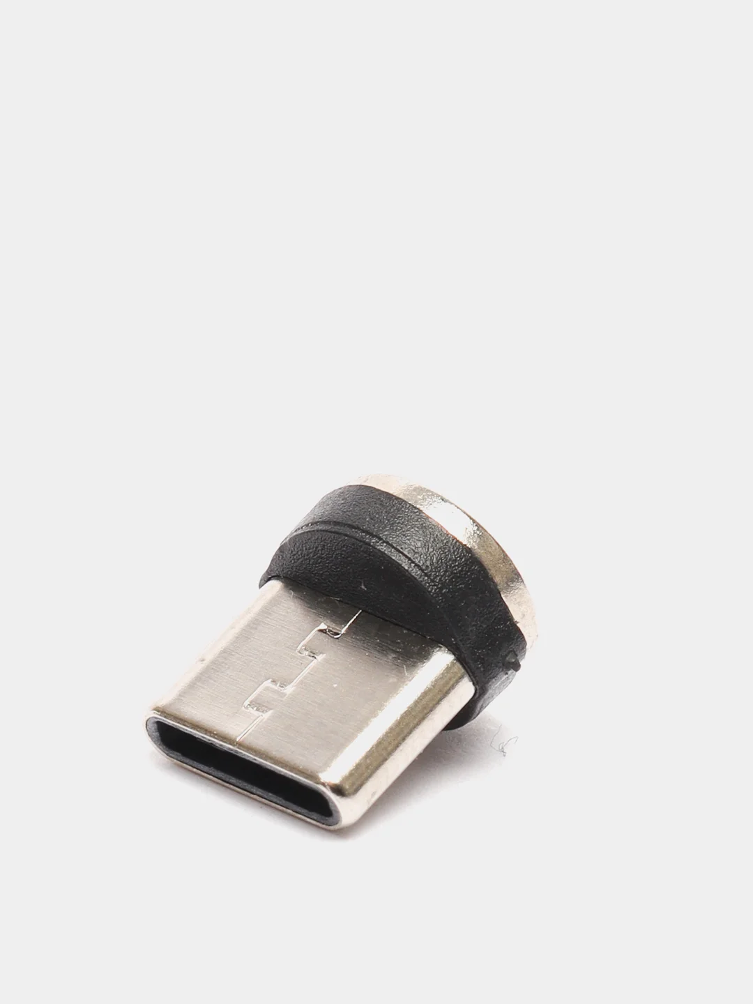 Черный кабель USB для зарядки 2-х метровый мощность 2А+магнитный коннектор