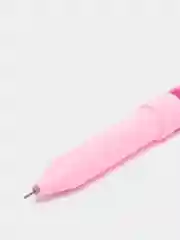 Розовый ручка гелевая с зыбучим песком