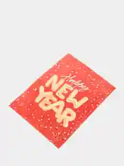 Открытка-мини "Happy New Year", 7,5 х 10,5 см