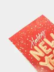 Открытка-мини "Happy New Year", 7,5 х 10,5 см