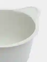 Белый миска для ручного миксера "Мадена" с мерной шкалой