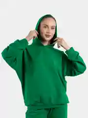 Зеленый худи с капюшоном