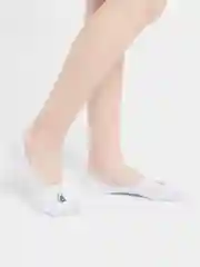 Белый женские цветные носки