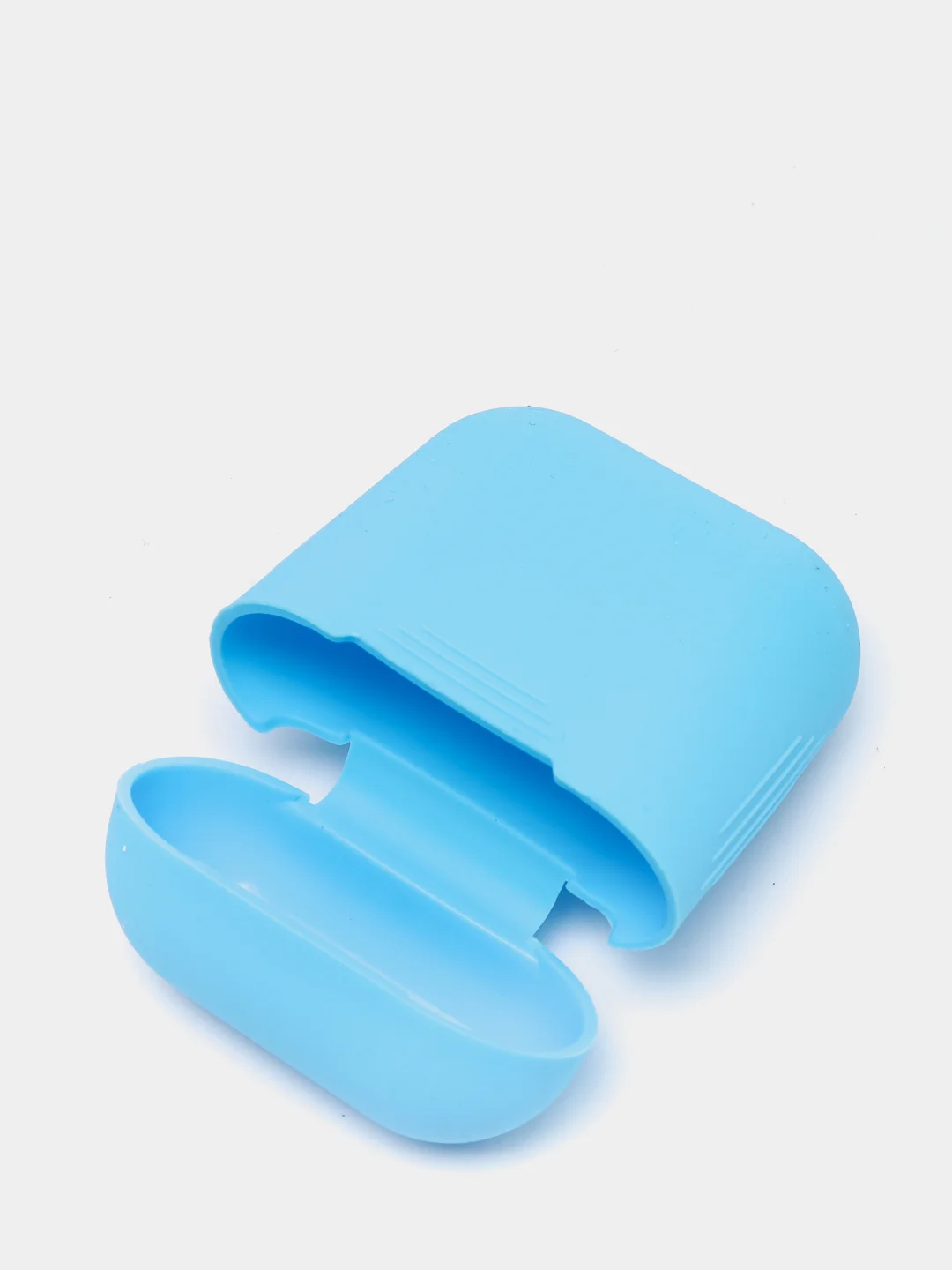 Голубой силиконовый чехол для Apple AirPods 1 / 2
