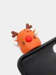 Алый чехол "Happy New Year" 2 для iPhone 6/6s 7/8 Plus XR XS 11 Pro 12 Pro mini