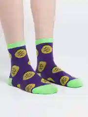 Индиго женские носки с фруктами