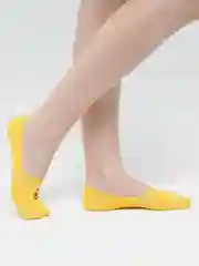 Желтый женские цветные носки