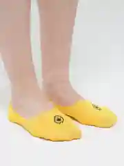 Желтый женские цветные носки