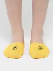Желтый женские цветные носки