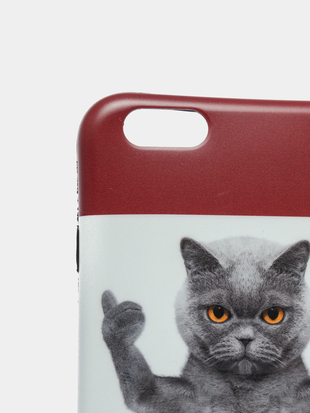 Багровый чехол для iPhone 6/6plus, 7-8 / 7-8plus "Животные"