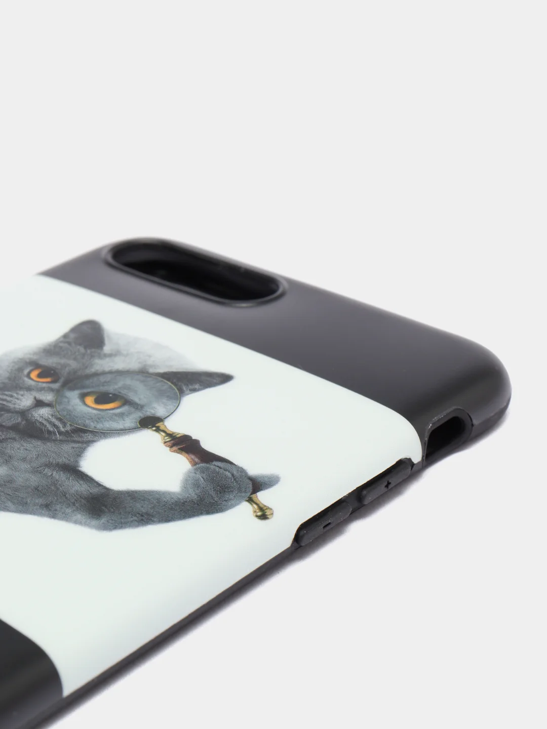 Тёмно-коричневый чехол для iPhone 6/6plus, 7-8 / 7-8plus "Животные"