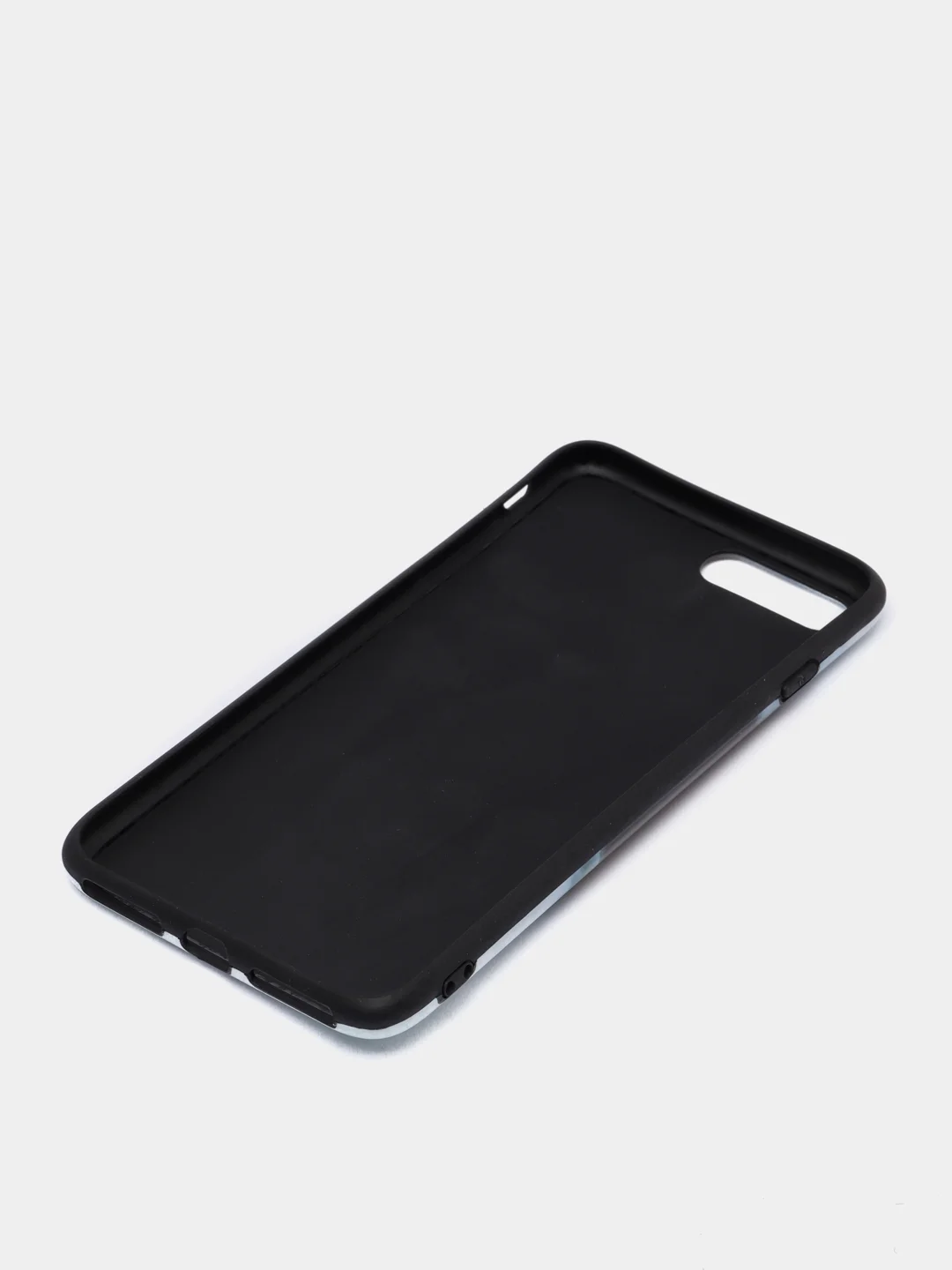 Синий меланж чехол для iPhone 6/6plus, 7-8 / 7-8plus "Животные"