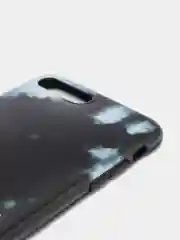 Синий меланж чехол для iPhone 6/6plus, 7-8 / 7-8plus "Животные"