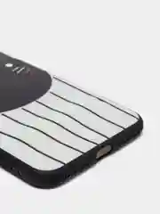Черный чехол для iPhone 6/6plus, 7-8 / 7-8plus "Животные"