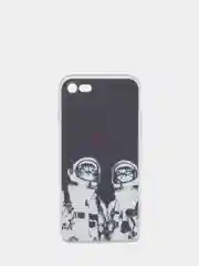 Хром чехол для iPhone 6/6plus, 7-8 / 7-8plus "Животные"