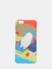 Бронзовый чехол для iPhone 6/6plus, 7-8 / 7-8plus "Животные"