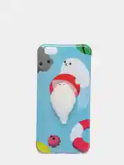 Лазурный чехол для iPhone 6/6plus, 7-8 / 7-8plus "Животные"