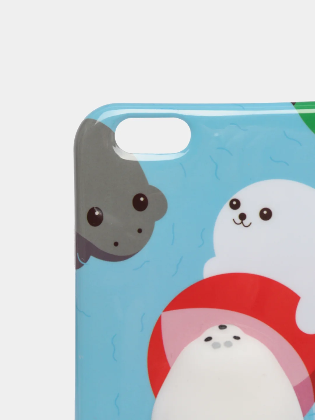 Лазурный чехол для iPhone 6/6plus, 7-8 / 7-8plus "Животные"