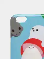 Лазурный чехол для iPhone 6/6plus, 7-8 / 7-8plus "Животные"