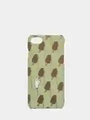 Зелёный хаки чехол для iPhone 6 / 6plus, 7-8 / 7-8plus "Принты"
