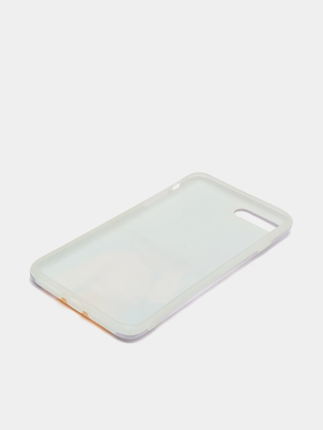 Светло-синий чехол для iPhone 6 / 6plus, 7-8 / 7-8plus "Принты"