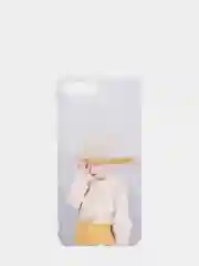 Светло-синий чехол для iPhone 6 / 6plus, 7-8 / 7-8plus "Принты"