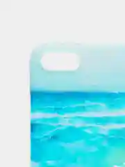Бирюзовый чехол для iPhone 6 / 6plus, 7-8 / 7-8plus "Принты"
