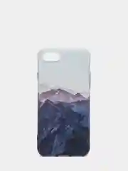 Серый меланж чехол для iPhone 6 / 6plus, 7-8 / 7-8plus "Принты"