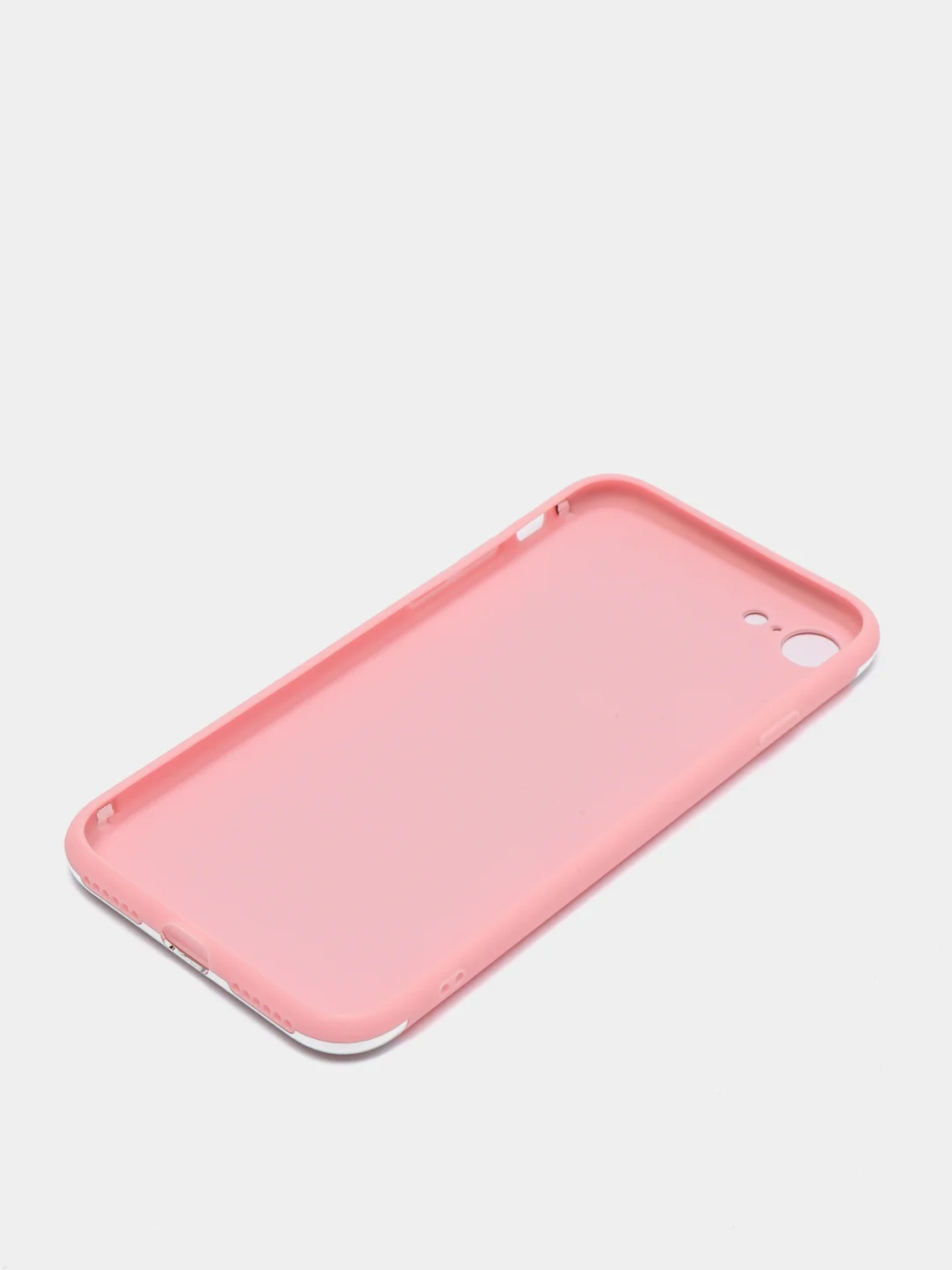 Розовый чехол для iPhone 6 / 6plus, 7-8 / 7-8plus "Принты"