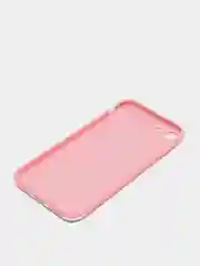 Розовый чехол для iPhone 6 / 6plus, 7-8 / 7-8plus "Принты"