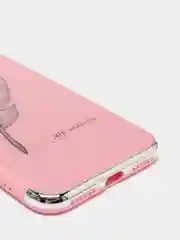 Розовый чехол для iPhone 6 / 6plus, 7-8 / 7-8plus "Принты"