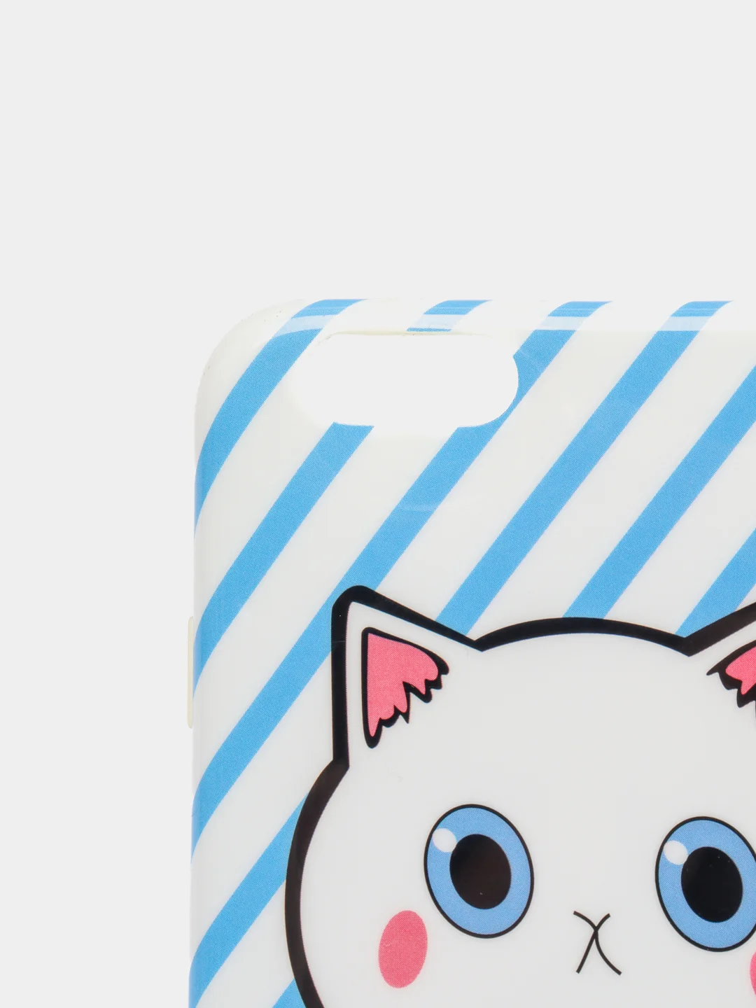 Светло-синий чехол для iPhone 6/6plus, 7-8 / 7-8plus "Животные"