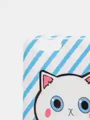 Светло-синий чехол для iPhone 6/6plus, 7-8 / 7-8plus "Животные"