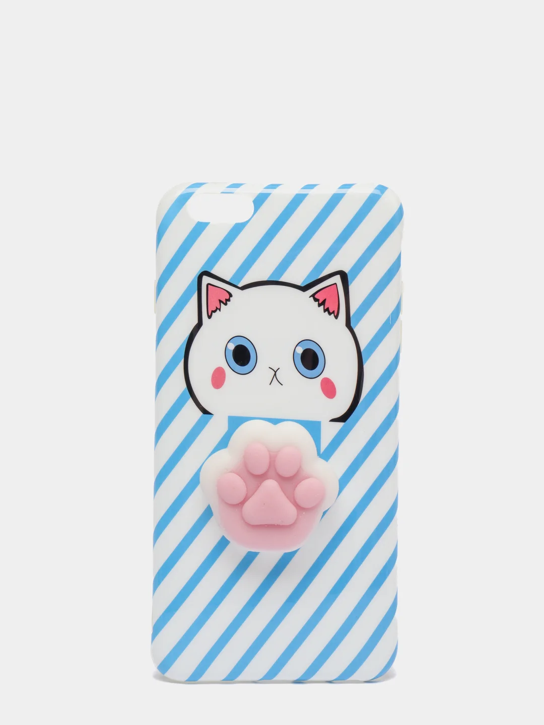 Светло-синий чехол для iPhone 6/6plus, 7-8 / 7-8plus "Животные"
