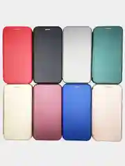 Бордовый чехол книжка Huawei Honor 9A