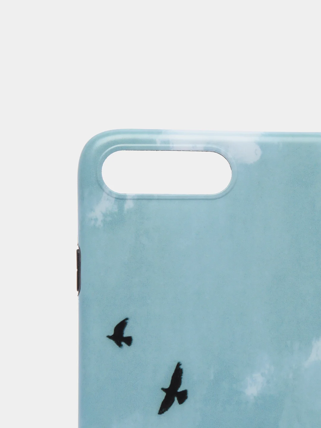 Темно-синий чехол для iPhone 6/6plus, 7-8 / 7-8plus "Животные"