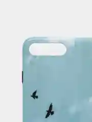Темно-синий чехол для iPhone 6/6plus, 7-8 / 7-8plus "Животные"