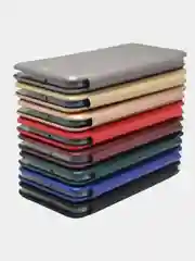 Бордовый чехол книжка Huawei Honor 9A