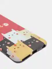 Алый чехол для iPhone 6/6plus, 7-8 / 7-8plus "Животные"