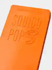 Оранжевый игрушка-прилипала Squidopops (Сквидопопс), антистресс