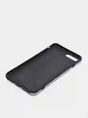 Серый меланж чехол "Растения" для iPhone 6  / 7 / 8 / 6 Plus / 7 Plus / 8 Plus