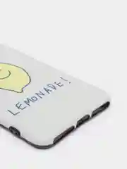 Серый меланж чехол "Растения" для iPhone 6  / 7 / 8 / 6 Plus / 7 Plus / 8 Plus
