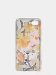 Желтый чехол Huawei Honor 10, Хуавей Хонор 10 прозрачный с рисунком