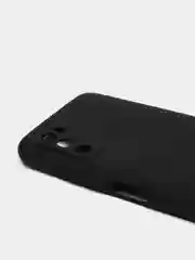 Черный чехол для Xiaomi Poco M3 (Сяоми Поко М3), прозрачный