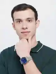 Синий мужские наручные часы