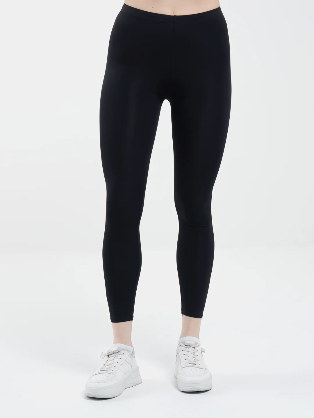 Черный лосины женские, спортивные, 9 цветов