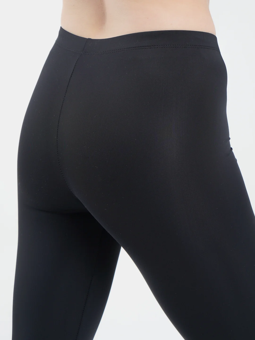 Черный лосины женские, спортивные, 9 цветов