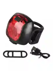 Красный фонарь аккумуляторный для велосипеда, USB, задний, светодиодный