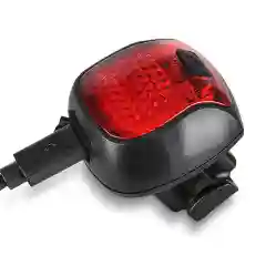 Красный фонарь аккумуляторный для велосипеда, USB, задний, светодиодный
